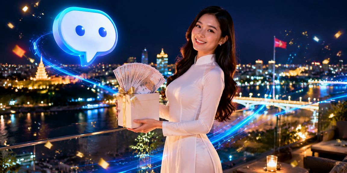 Khung cảnh casino và cá cược tại Huế với trang phục áo dài truyền thống